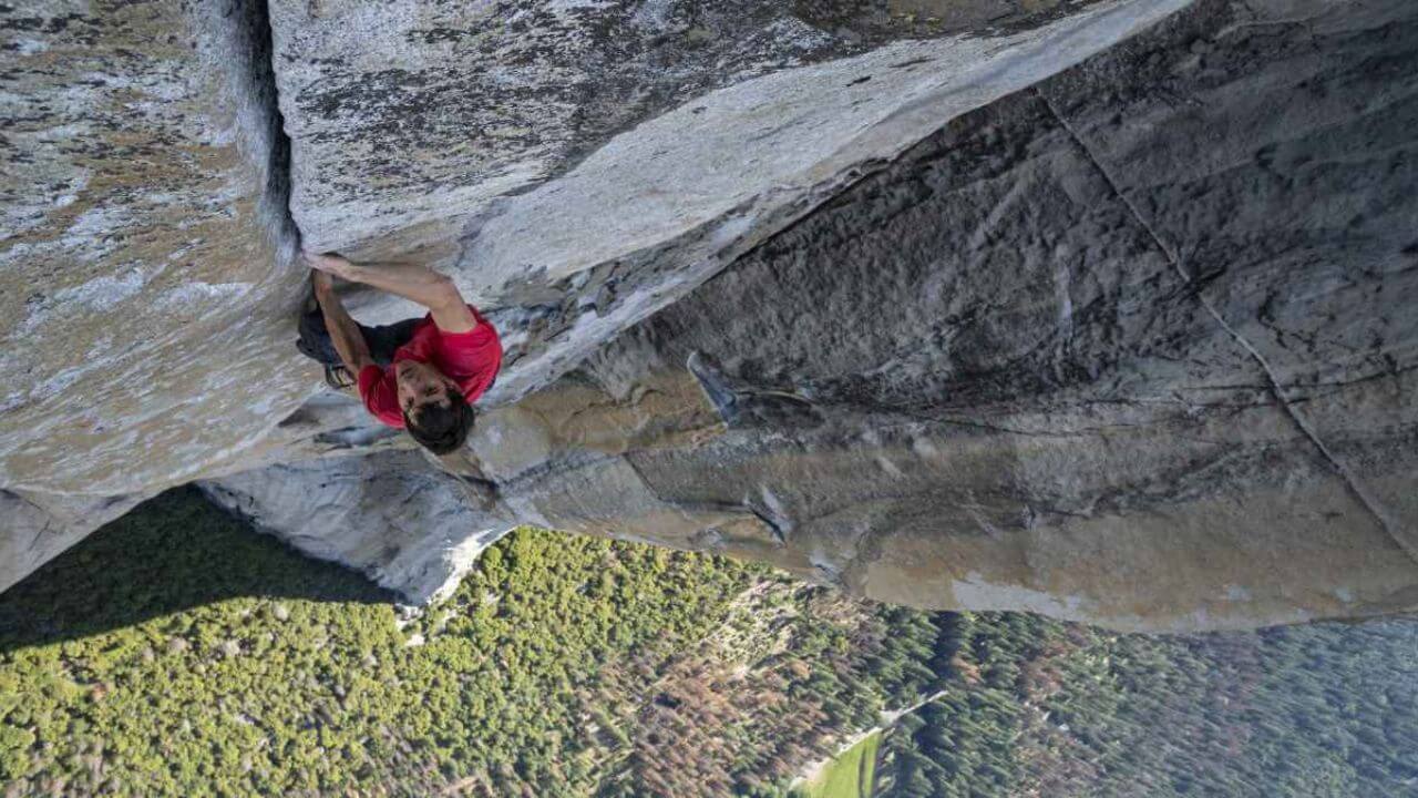 Alex Honnold. Movie Free Solo (2018)