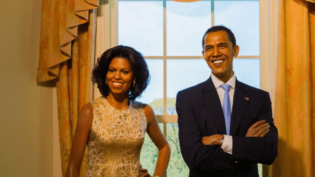 Barack Obama and Michelle Obama