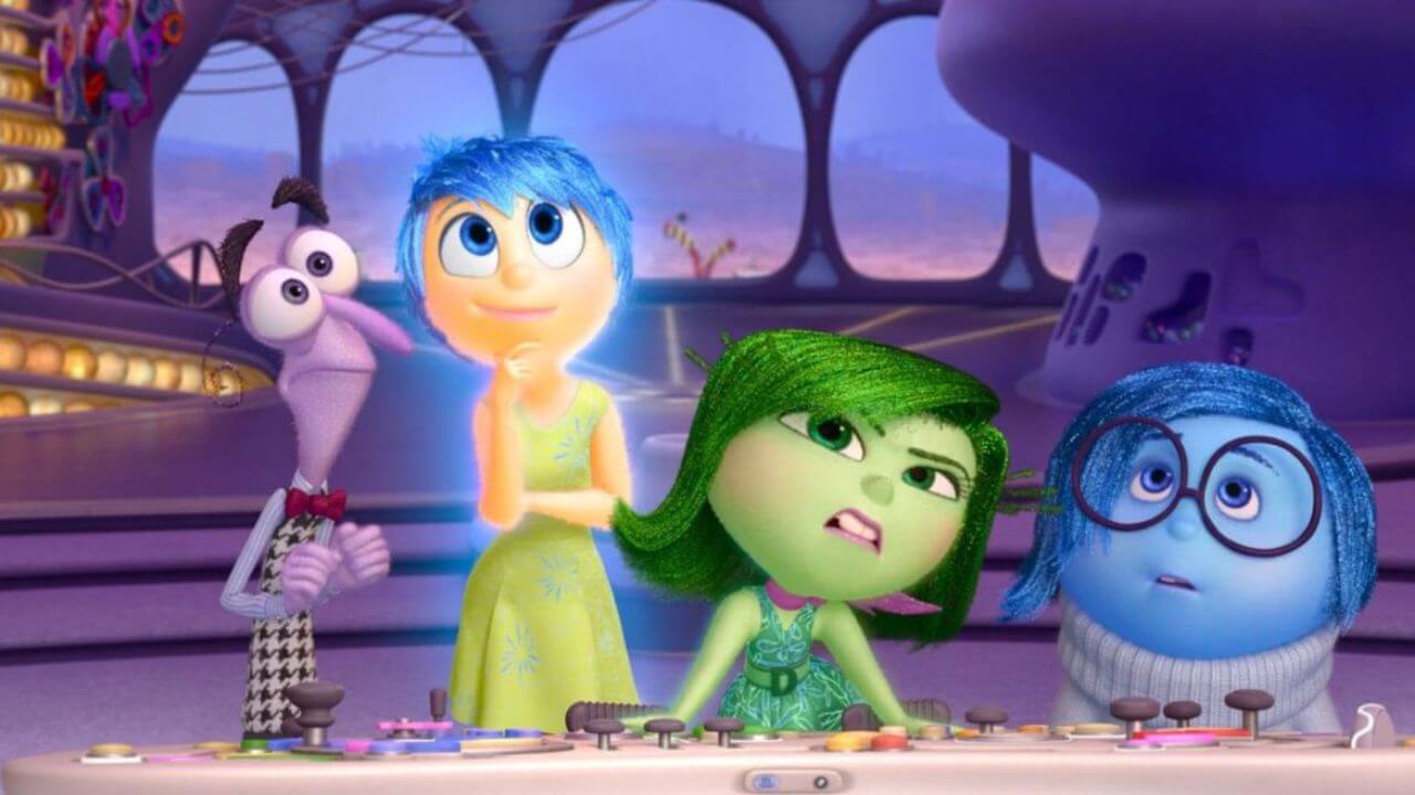 Bill Hader, Amy Poehler, Phyllis Smith, and Mindy Kaling in Inside Out