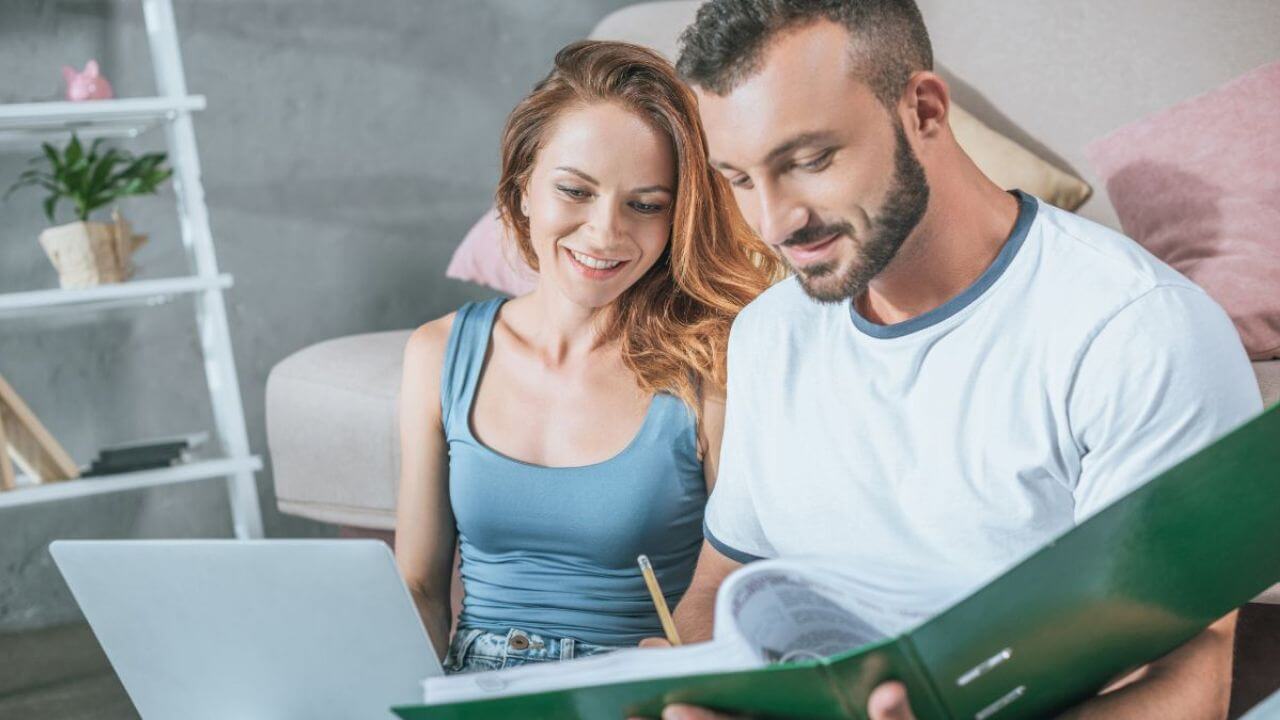 Couple Doing Financial Planning