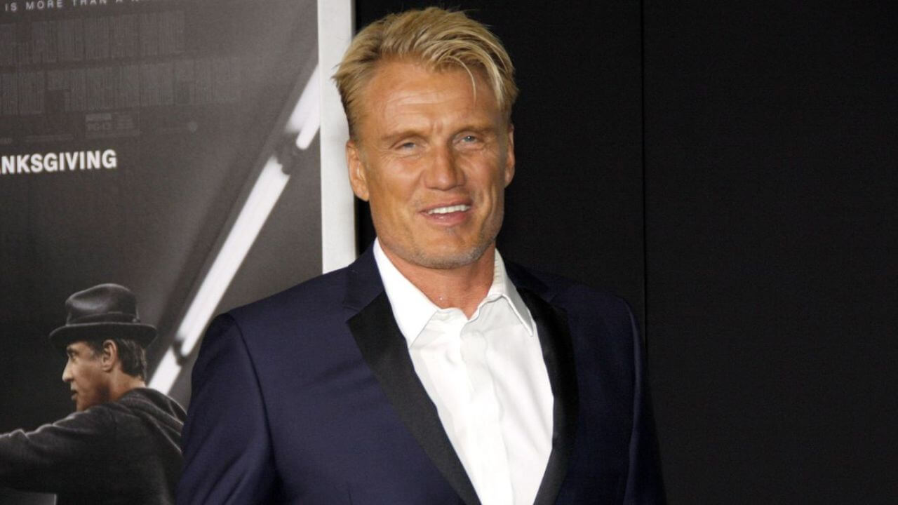 Dolph Lundgren at the Creed premiere in LA