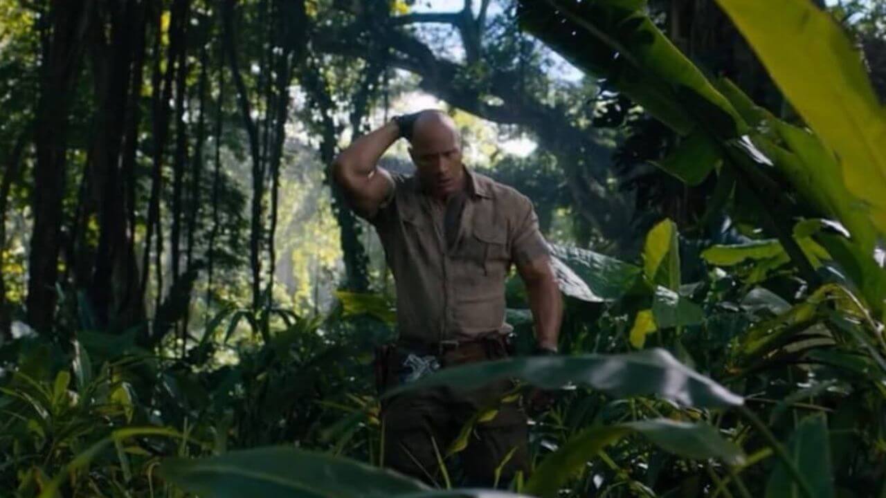 Dwayne Johnson in Jumanji Welcome to the Jungle (2017)