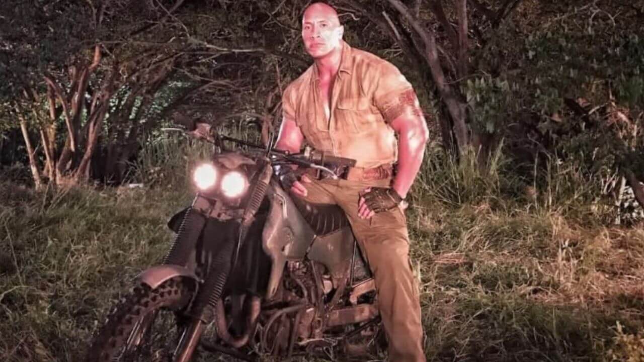 Dwayne Johnson in Jumanji Welcome to the Jungle