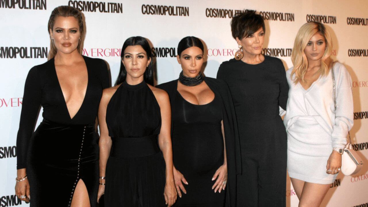 Kardashian-Jenner Family at 2015 Cosmo Mag Anniversary Party