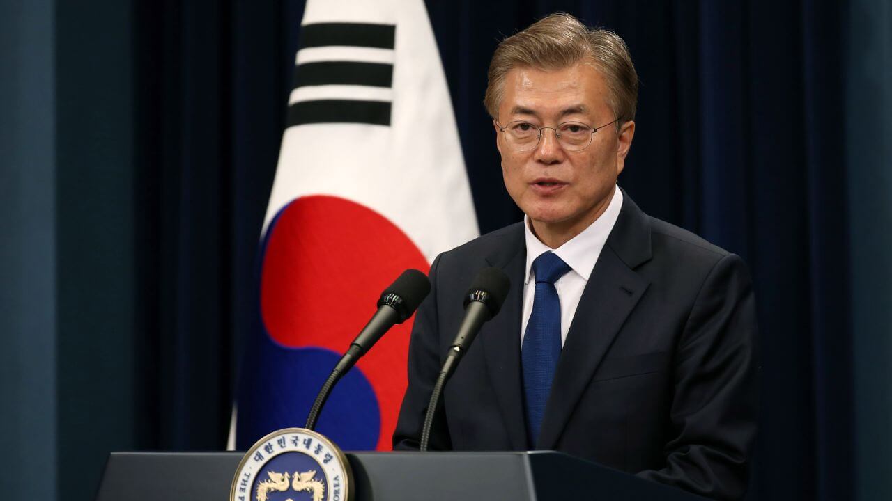 Moon Jae-in the 19th President of Republic of Korea The 1st Press Conference May 10, 2017