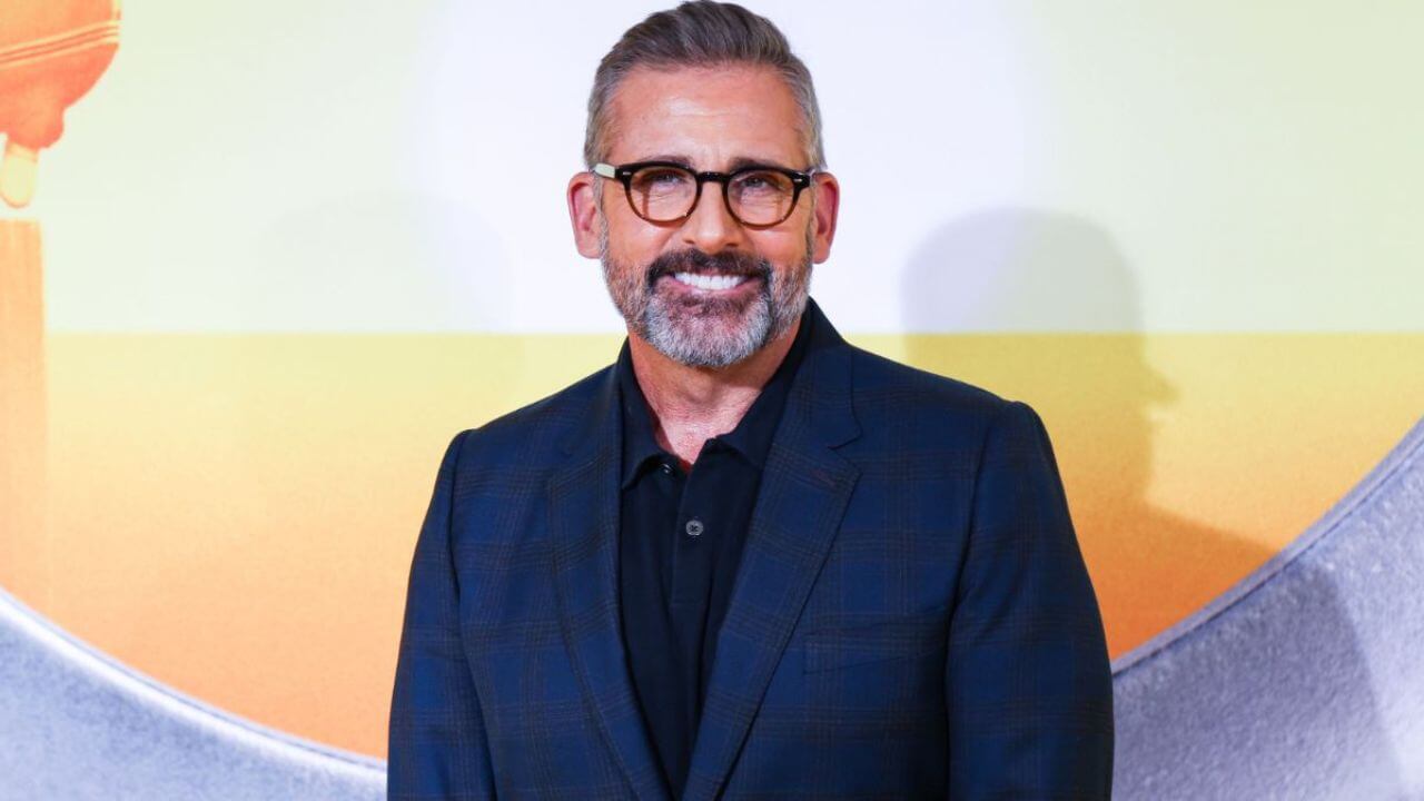 Steve Carell at the Minions The Rise Of Gru premiere in LA