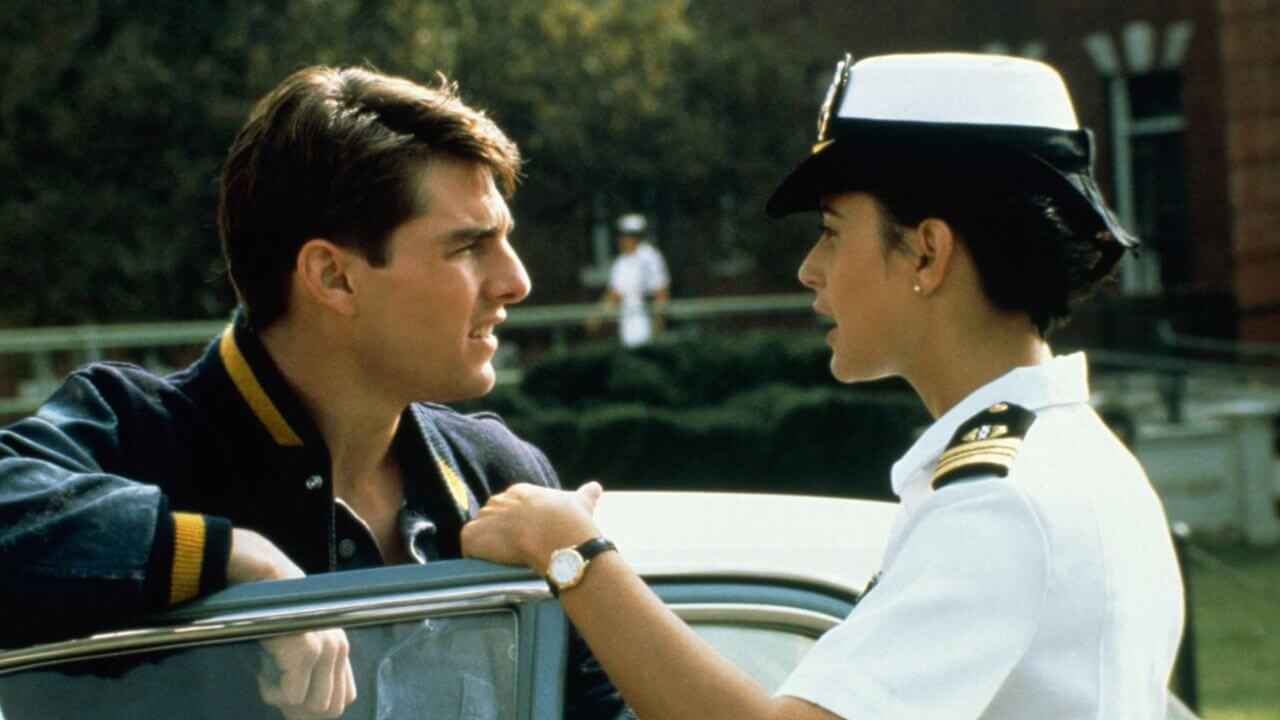 Tom Cruise and Demi Moore in A Few Good Men