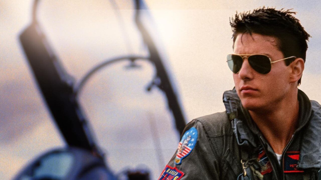 Tom Cruise. Movie Top Gun (1986)