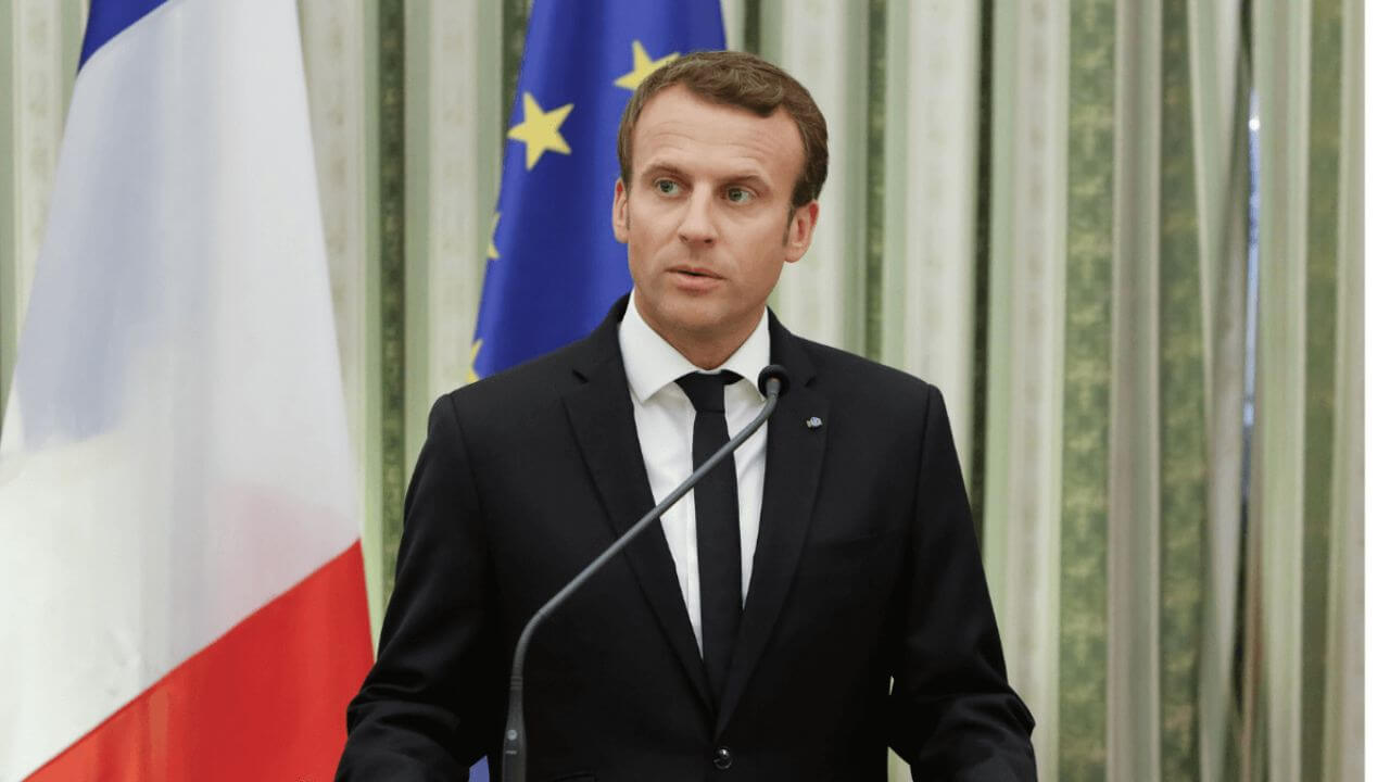 World Leader Emmanuel Macron France