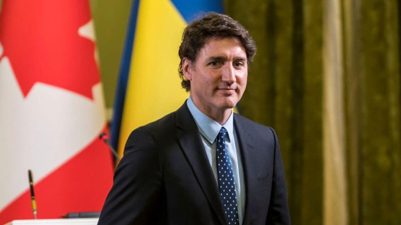 World Leader Justin Trudeau Canada Prime Minister Flag